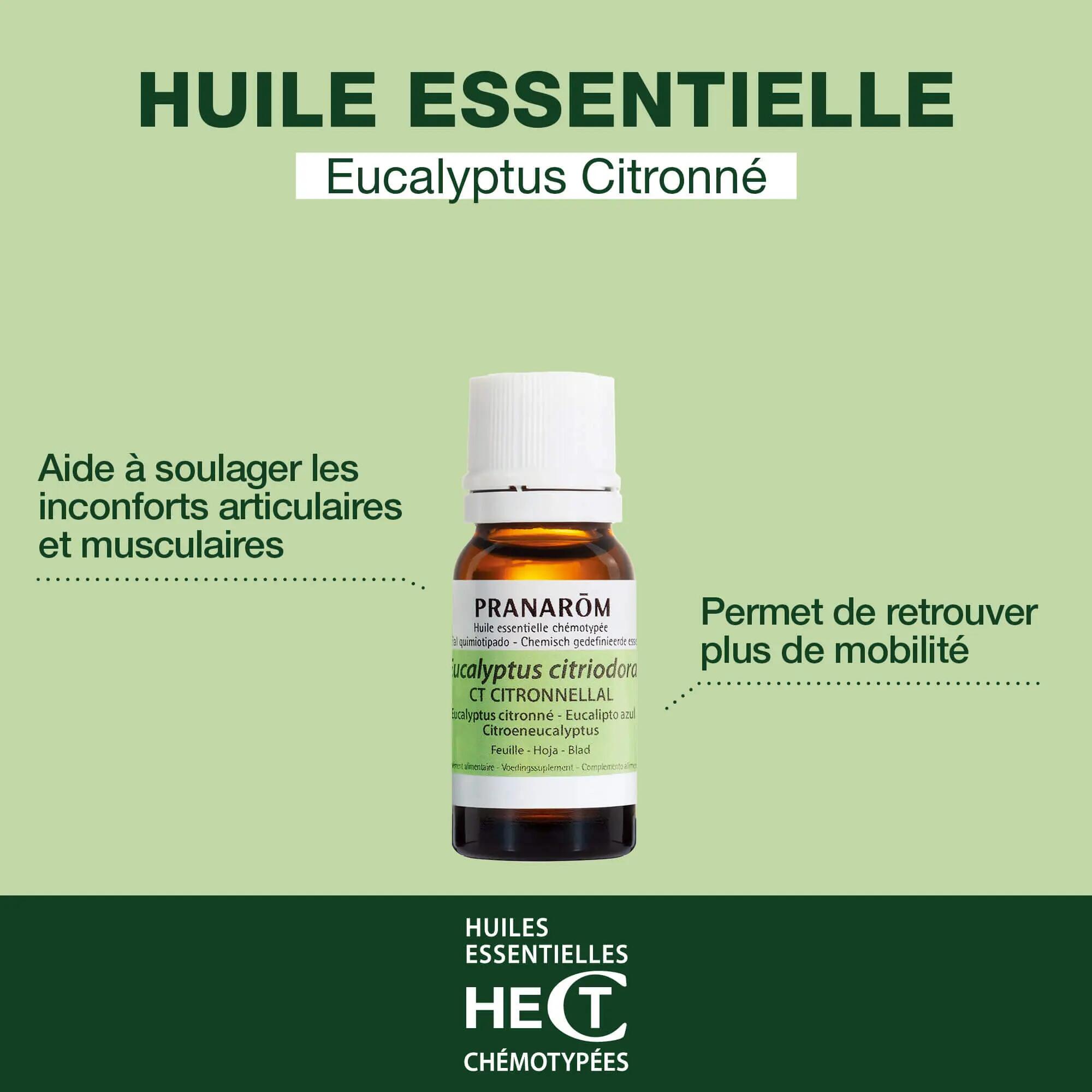 Huile essentielle - Eucalyptus citronné bio 10 ml 4/4