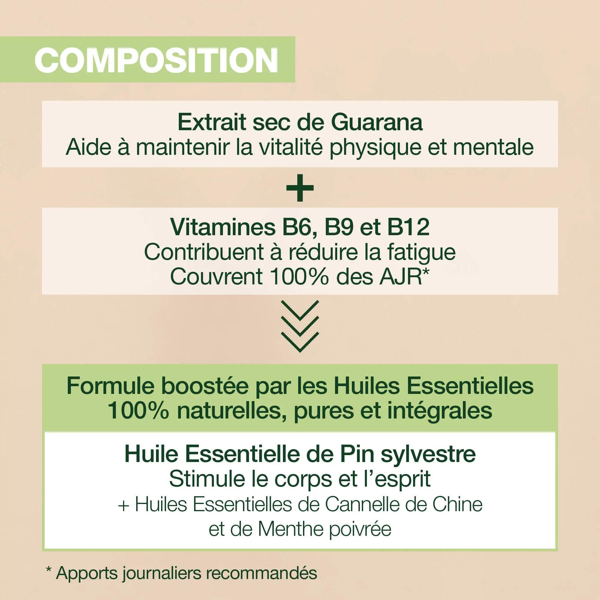 Complément Energy - Guarana B6/B9/B12 - 60 capsules 6/6