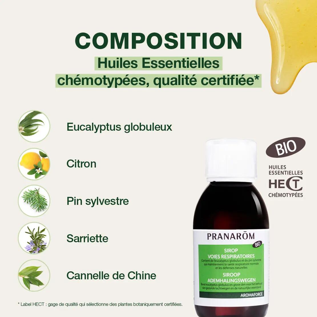 Sirop - Voies respiratoires - Bio - Huiles essentielles 3/5