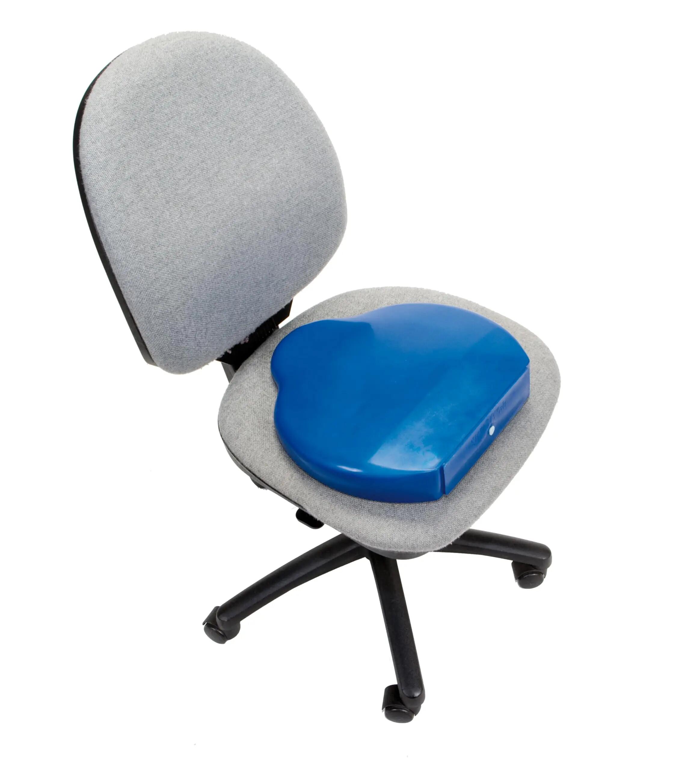 Gymnic Sit On Air Cuscino posturale doppia funzione blu postura e relax gambe 4/8