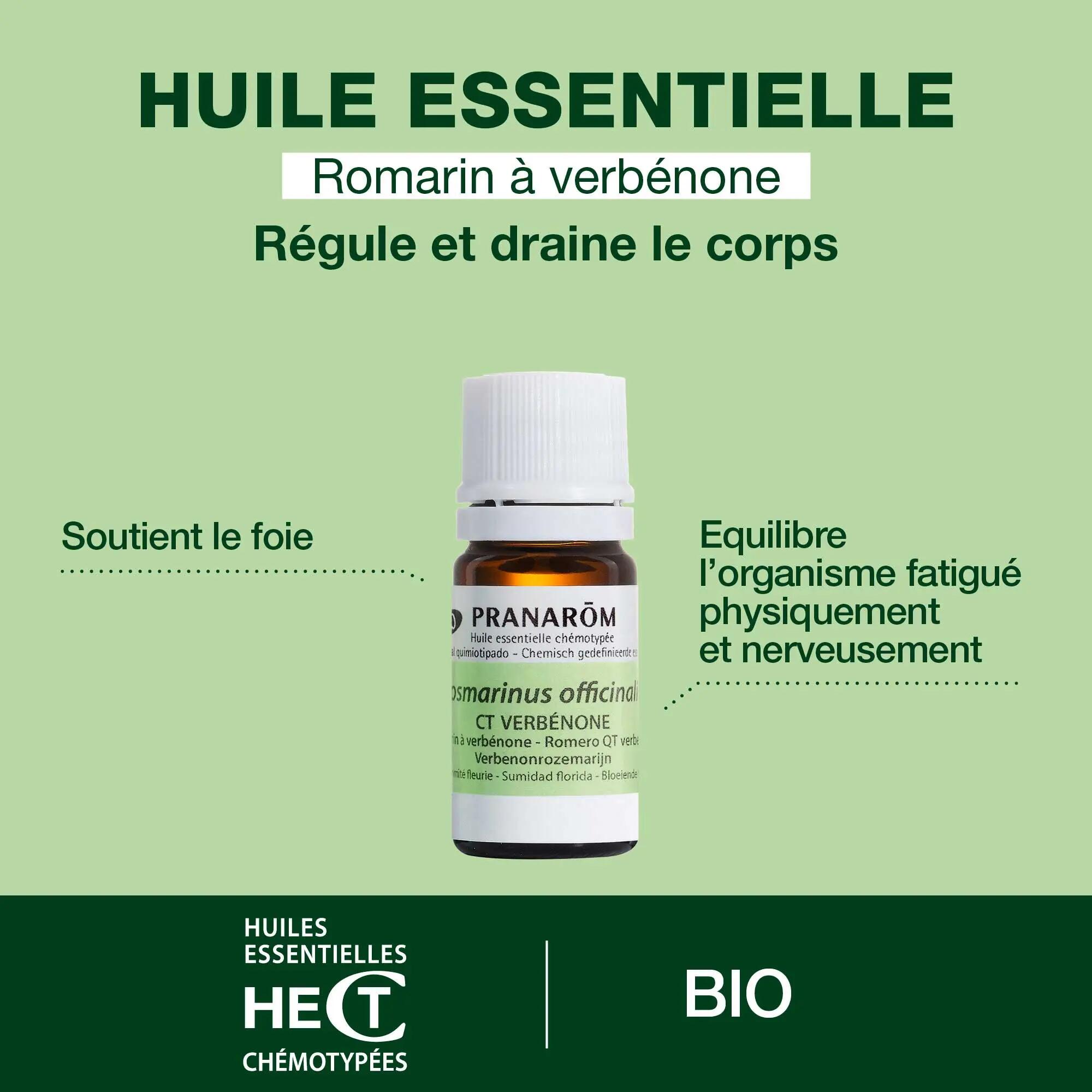 Huile essentielle - Romarin verbénone bio, 5 ml 5/5