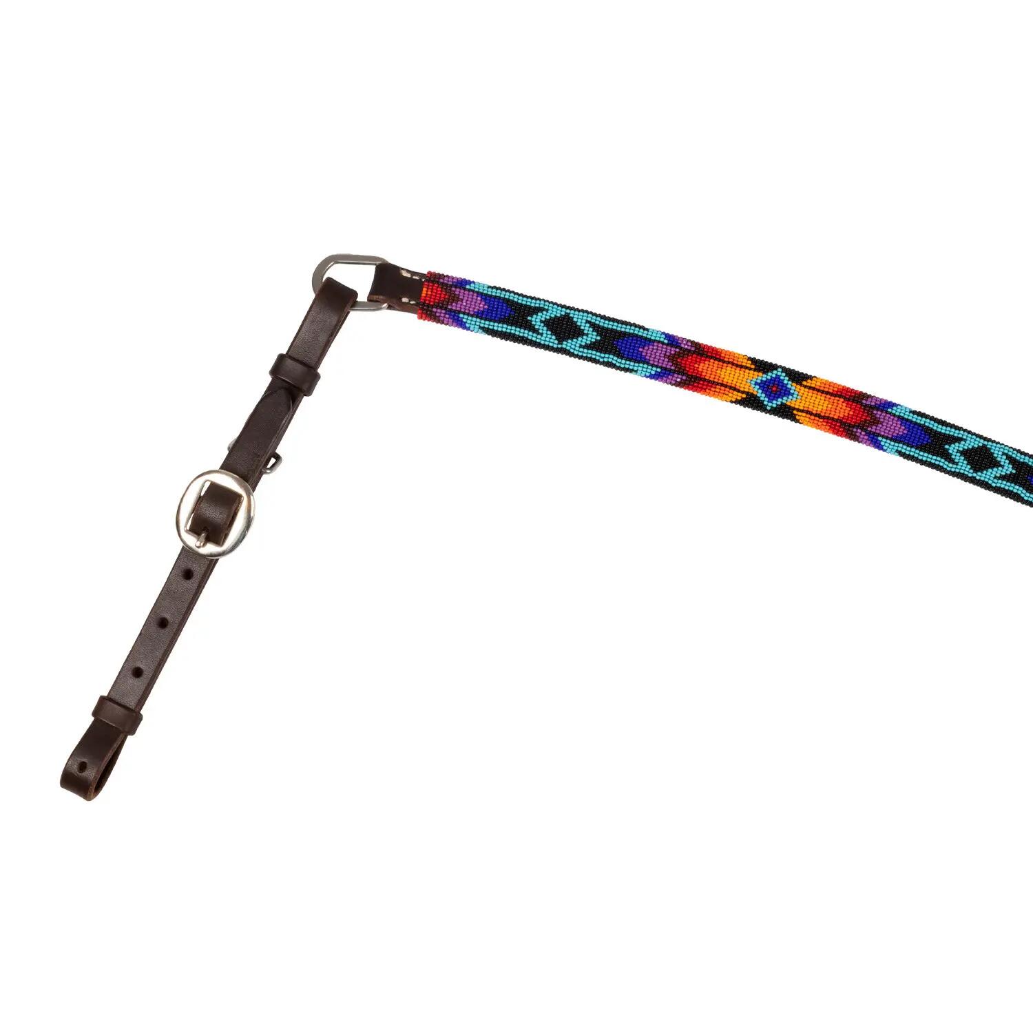 Pettorale in olio western con perline serape 5/5