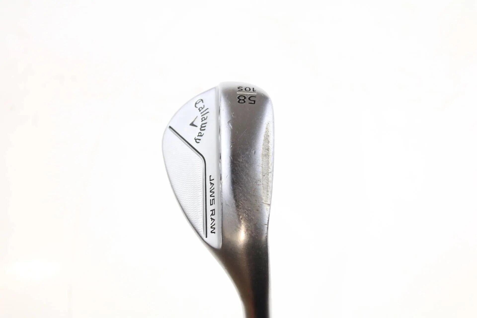Seconde vie - Callaway JAWS Raw Face Chrome S Grind RH 58-deg Wedge - Sufficient 2/5
