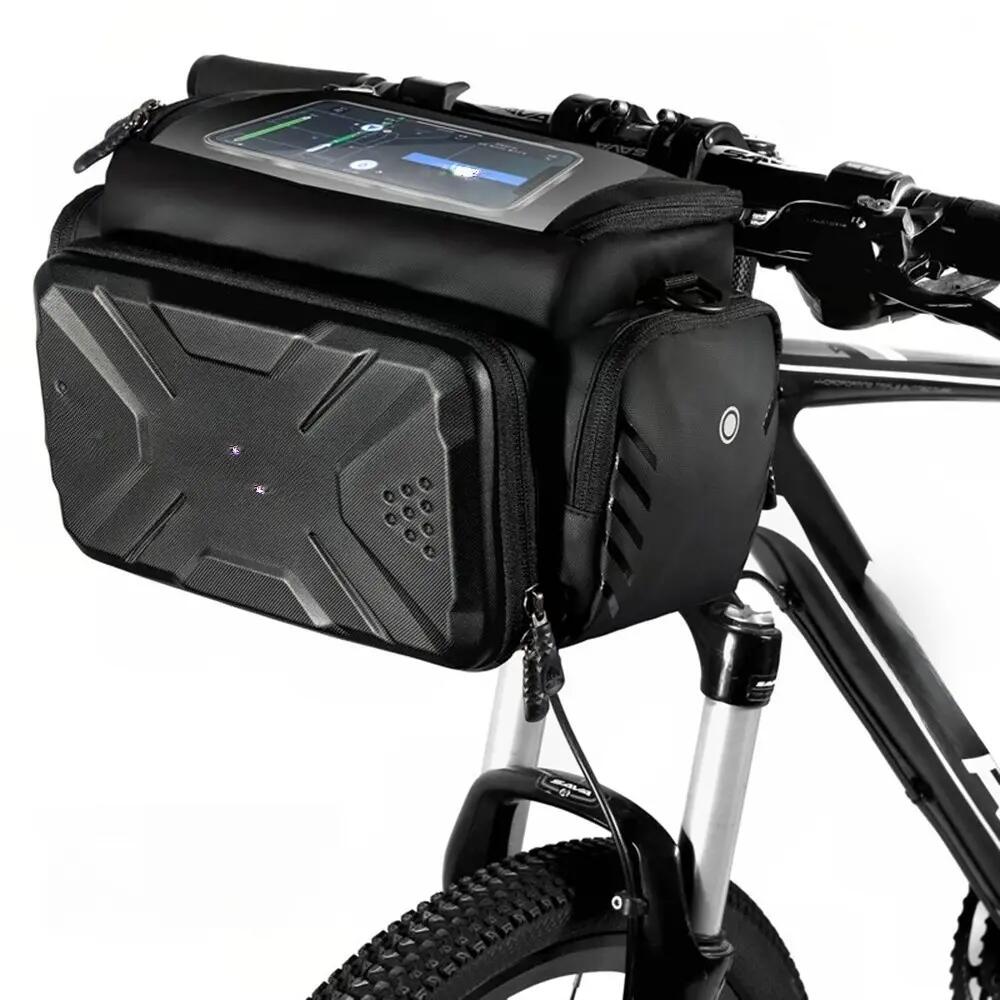 Fietstas voor stuur met touchscreen-telefoonhouder WILD MAN 4/5