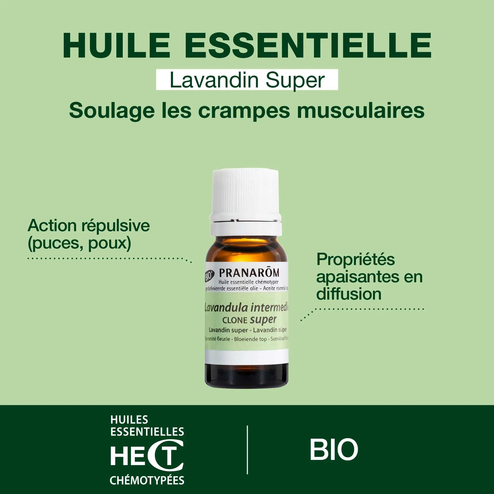 Huile essentielle - Sport - Mixte - Lavandin super bio chémotypé 4/4