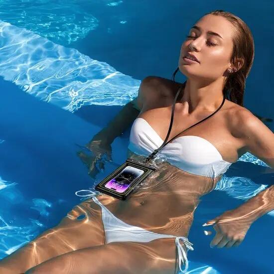 Wasserdichte Handyhülle – Set mit 2 wasserdichten Smartphone-Hüllen 7/7