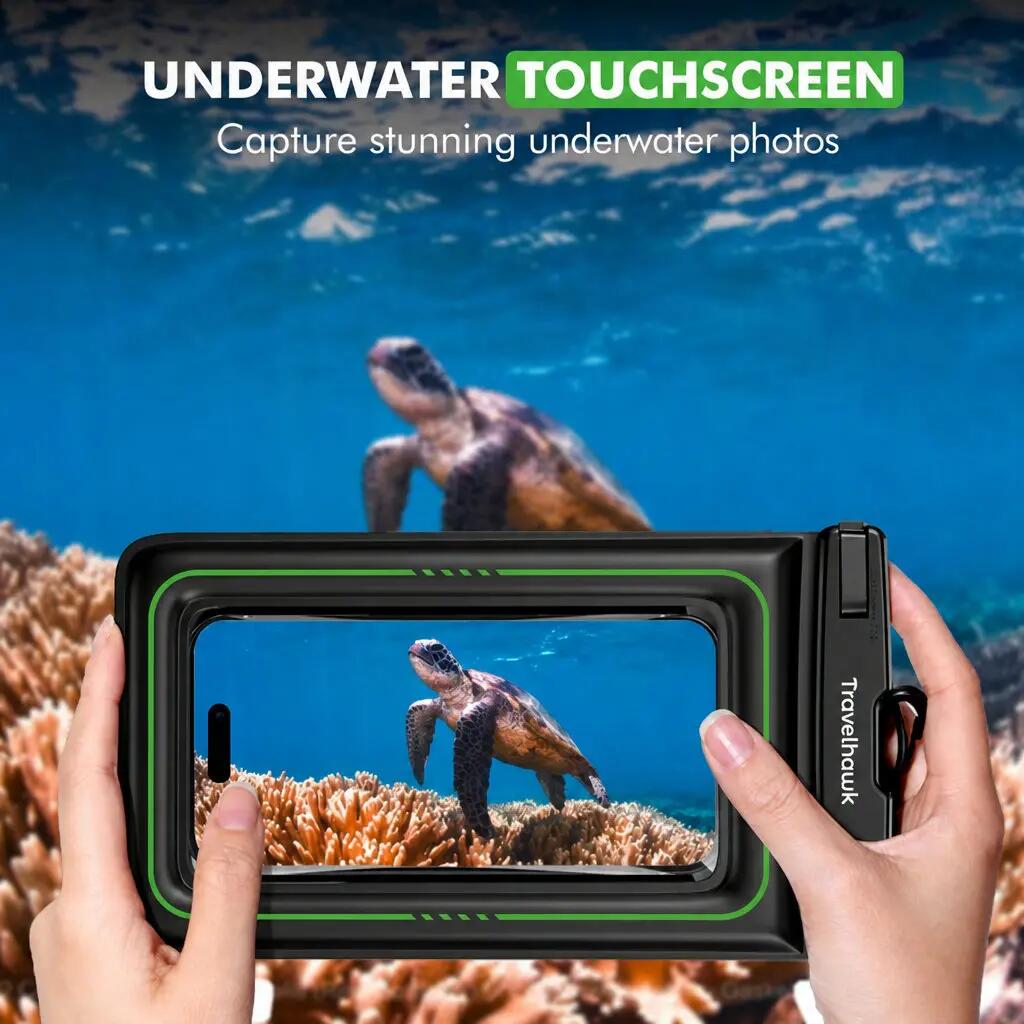 Wasserdichte Handyhülle – Set mit 2 wasserdichten Smartphone-Hüllen 4/7