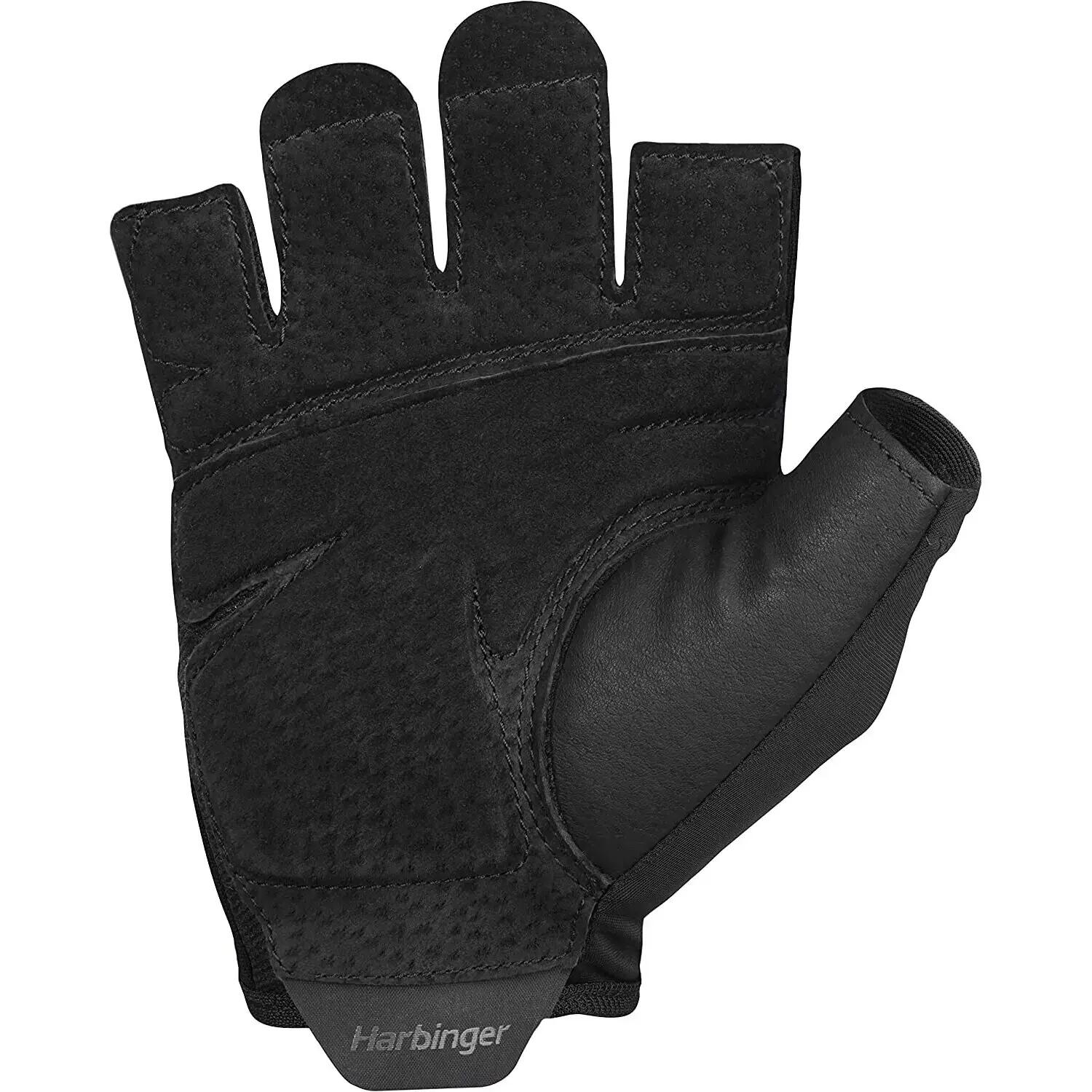 Harbinger Gants de Musculation Training Grip 2.0 Unisexe Noir Taille S 3/5