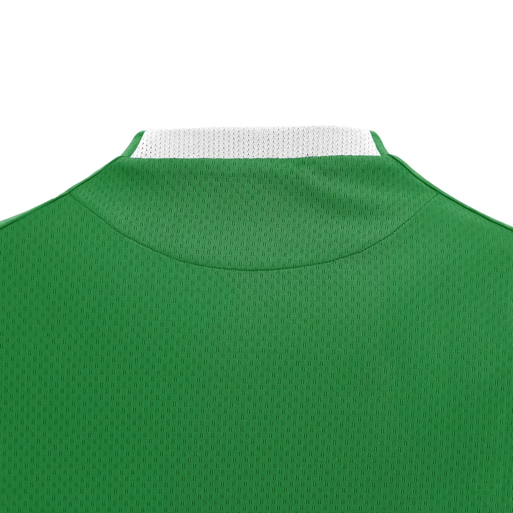 Herren - Fußball - Trikot - atmungsaktiv, kurzarm - Shedir - weiß/grün 6/7