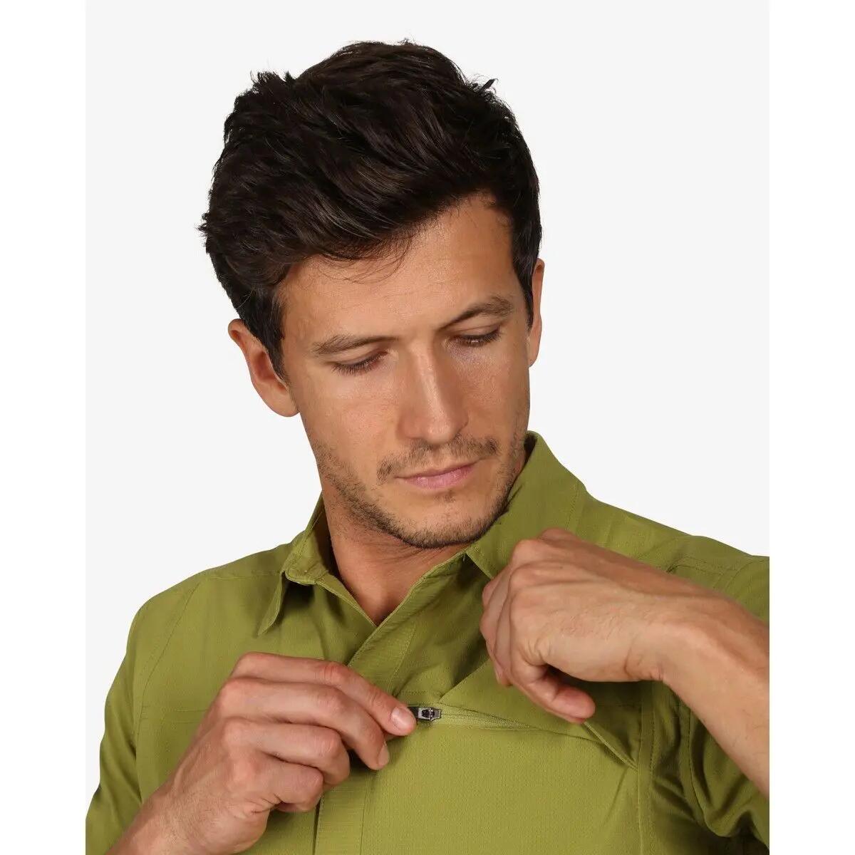 Technique short-sleeve chemise pour homme Kilpi BOMBAY-M 3/5