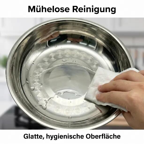 Edelstahl Teller für Camping Outdoor Trekking 20 cm D 103 Gram 7/7