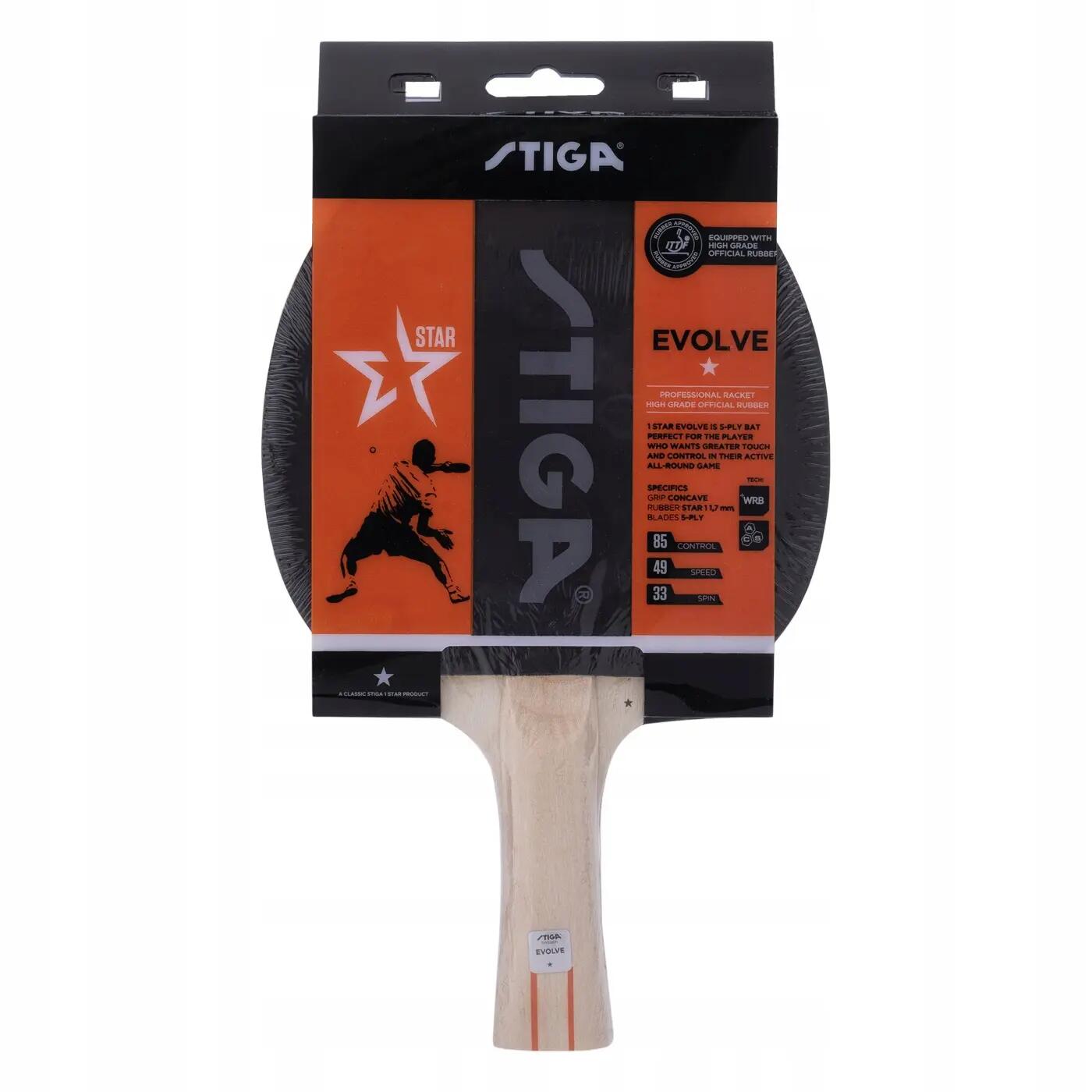 STIGA Evolve 1-Star Tischtennisschläger 4/5