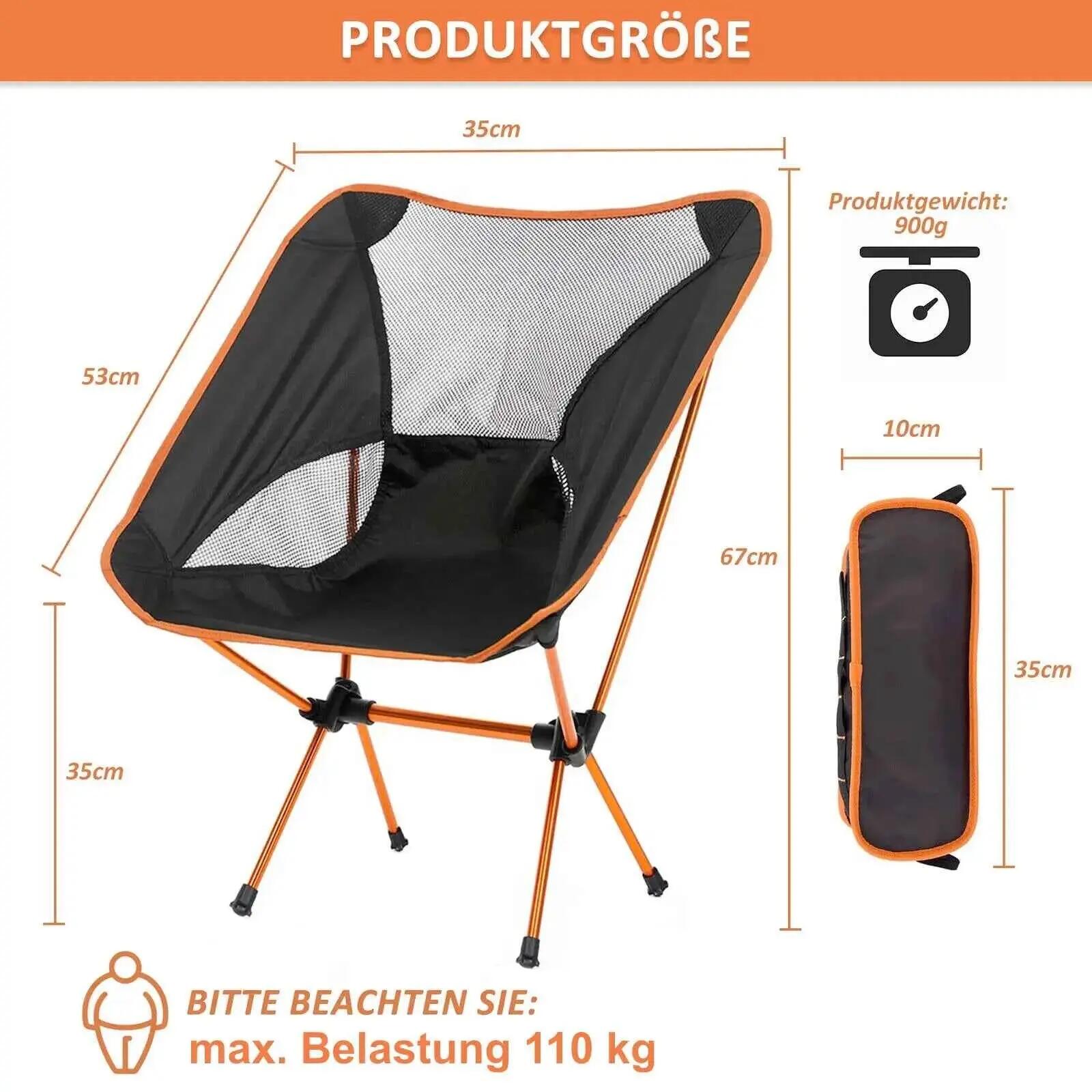 Camping Stuhl für Radreisen Vanlife Camping 7/7