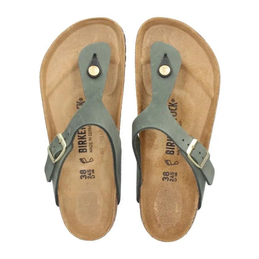 Birkenstock Gyzeh Thyme Nubuck Leather 7/7
