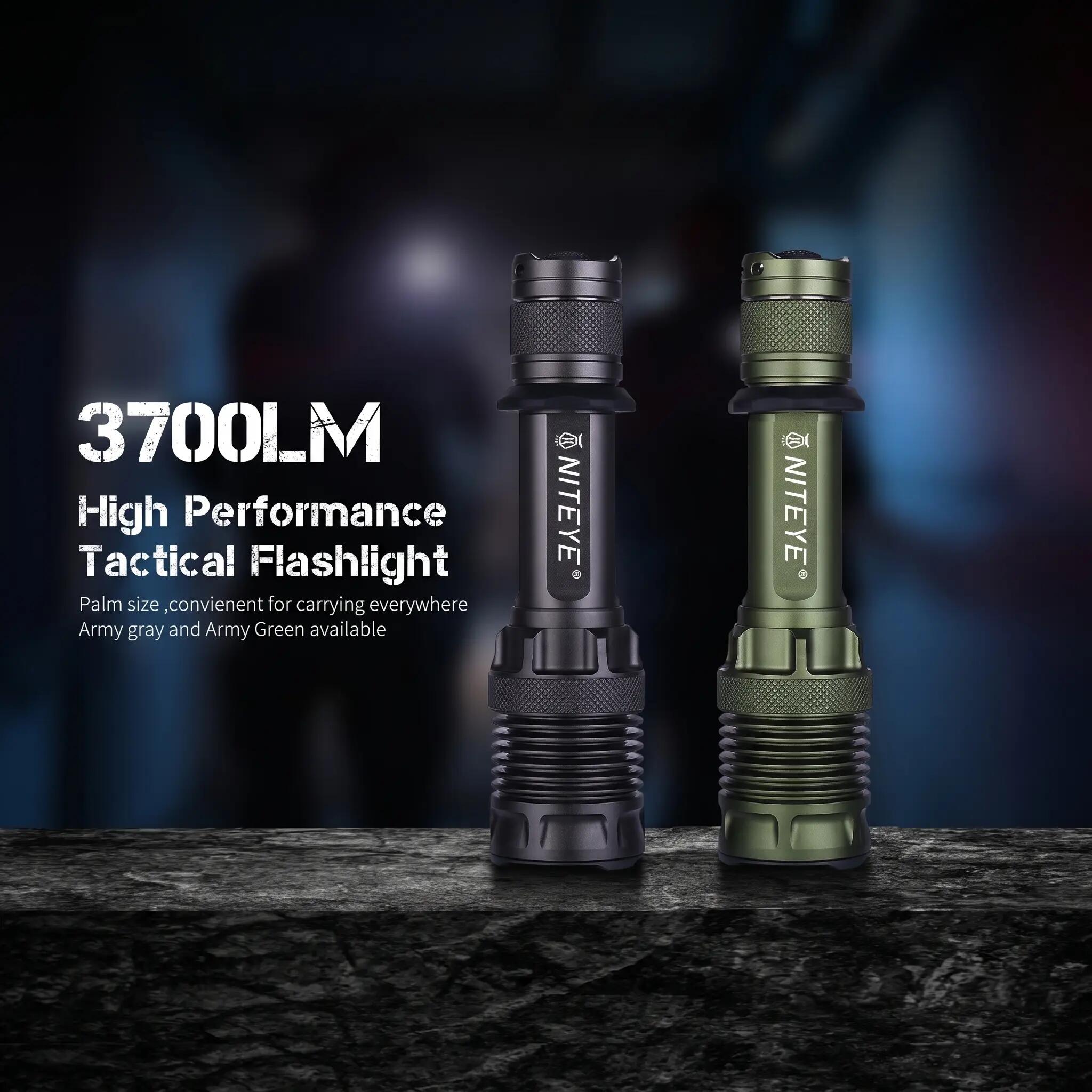 M37 Pro Tactical Flashlight 3700 Lumens torch 3/12