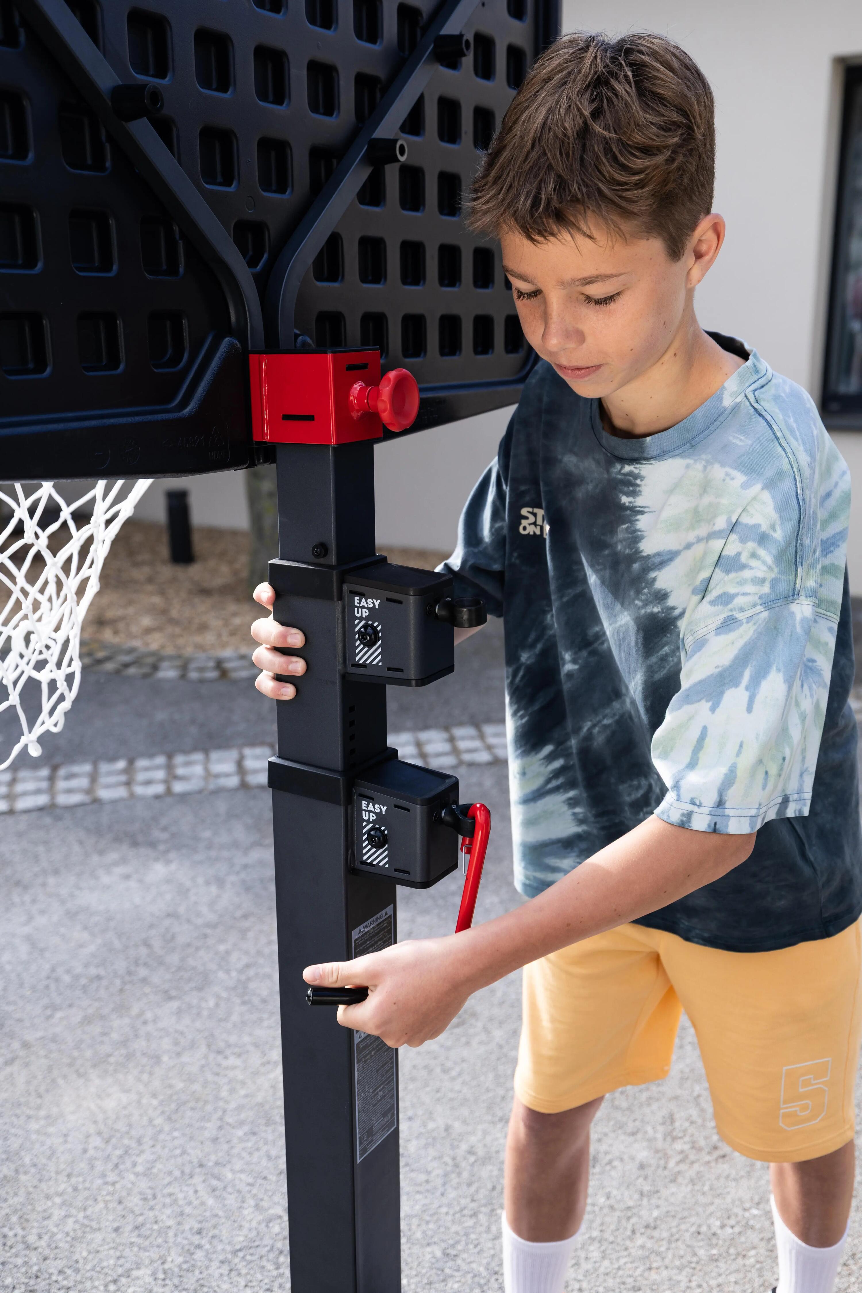 Segunda Vida - Tabela de Basquetebol dobrável base ajustável 2,40... - Muito bom 2/5
