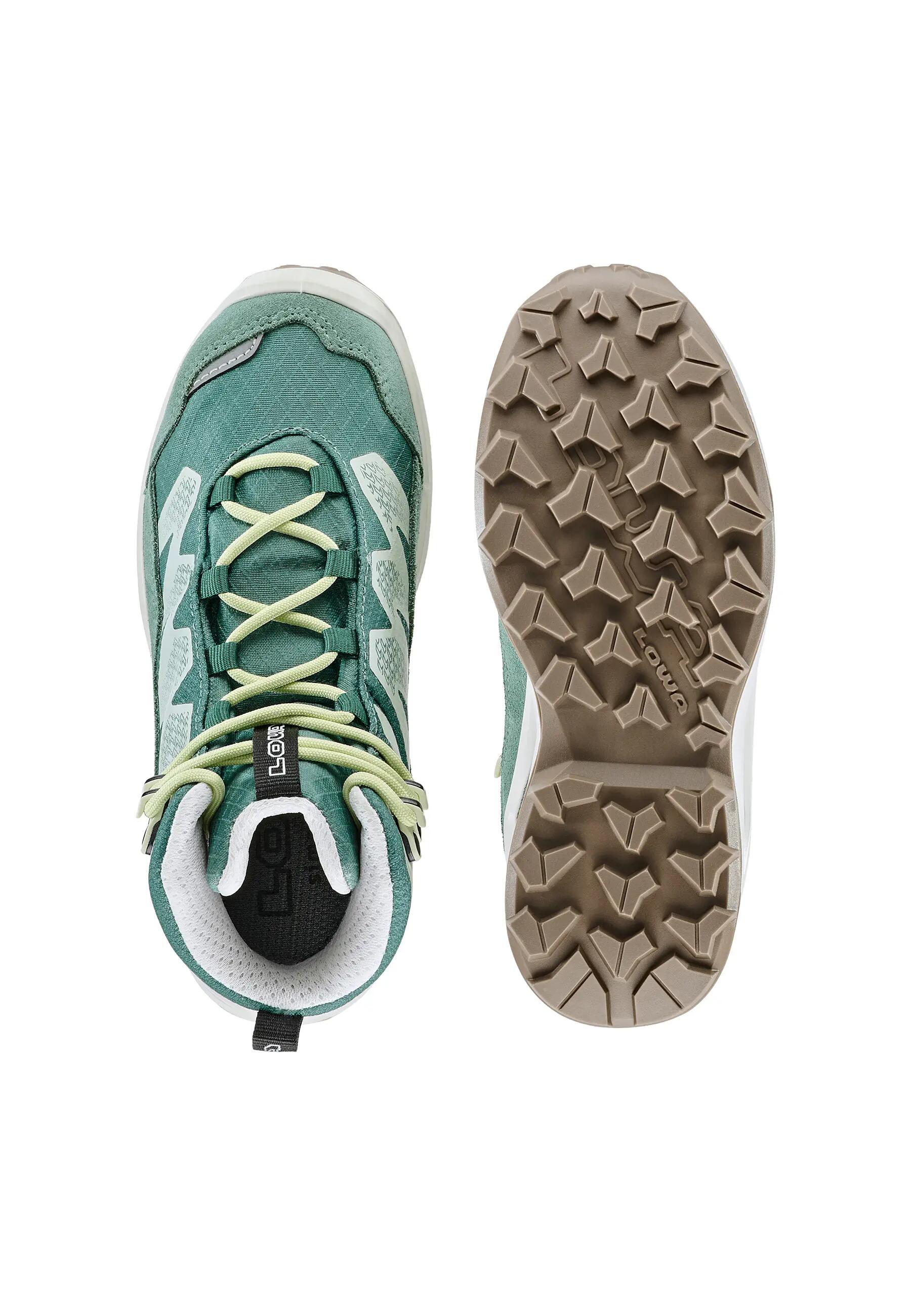 LOWA Mädchen 641625 7946 Sneaker Low  in grün 5/7