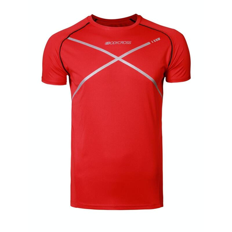 T-shirt Running Maden Rouge