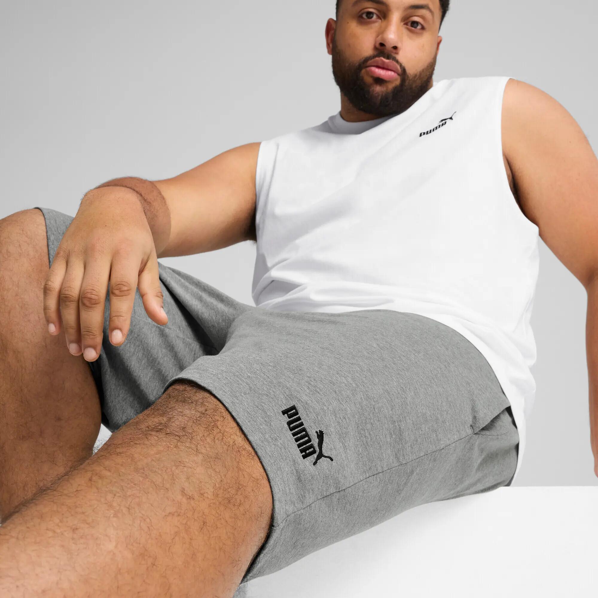 Essentials No. 1 Logo Jersey 10" Shorts Herren PUMA 7/7