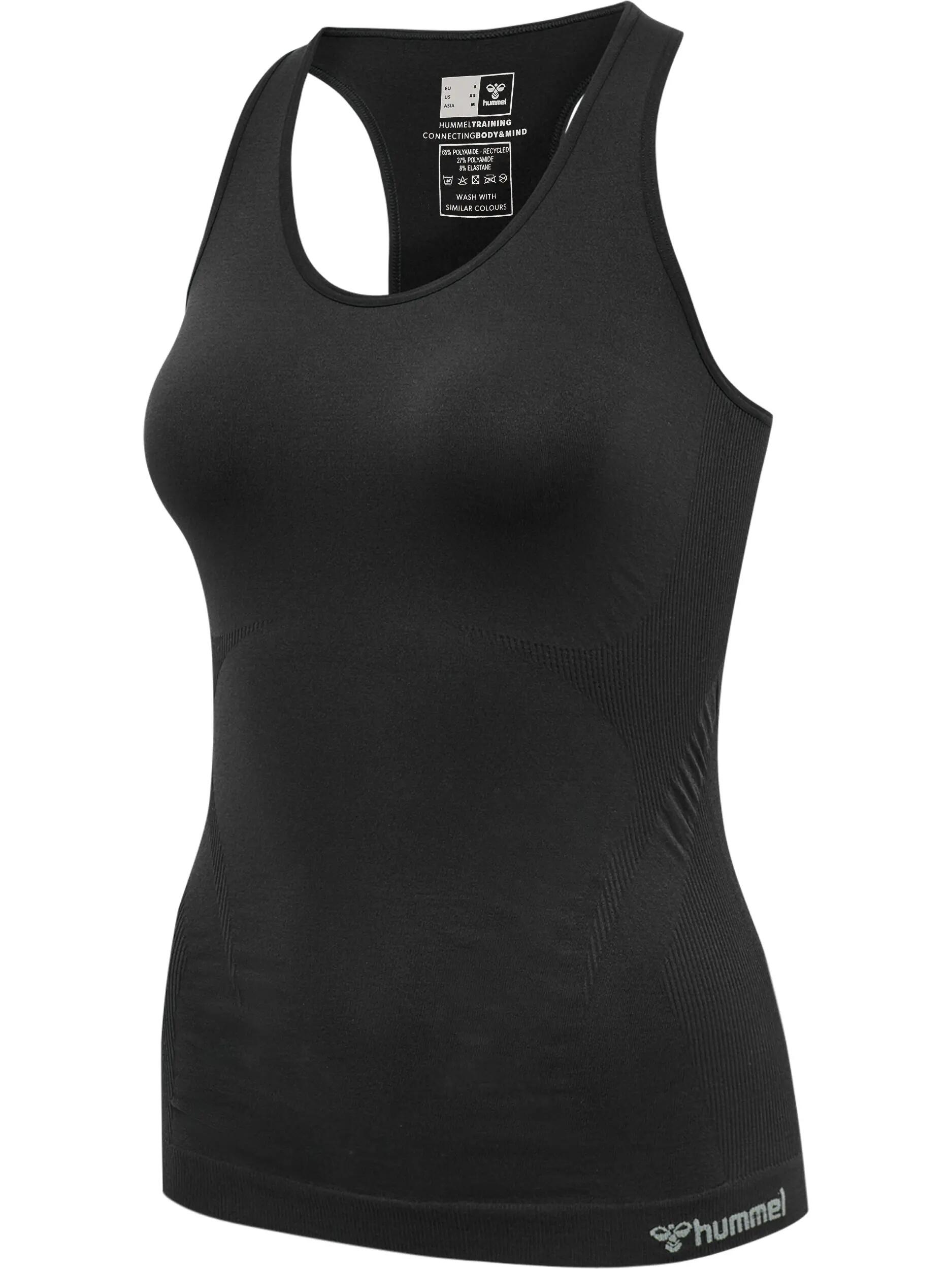 Camiseta Hmltif Yoga Mujer Elástico De Secado Rápido Sin Costuras Hummel 10/15