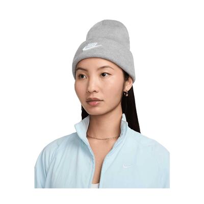 Berretto Adulto Unisex Nike Futura Peak Grigio Erica Scuro Bianco