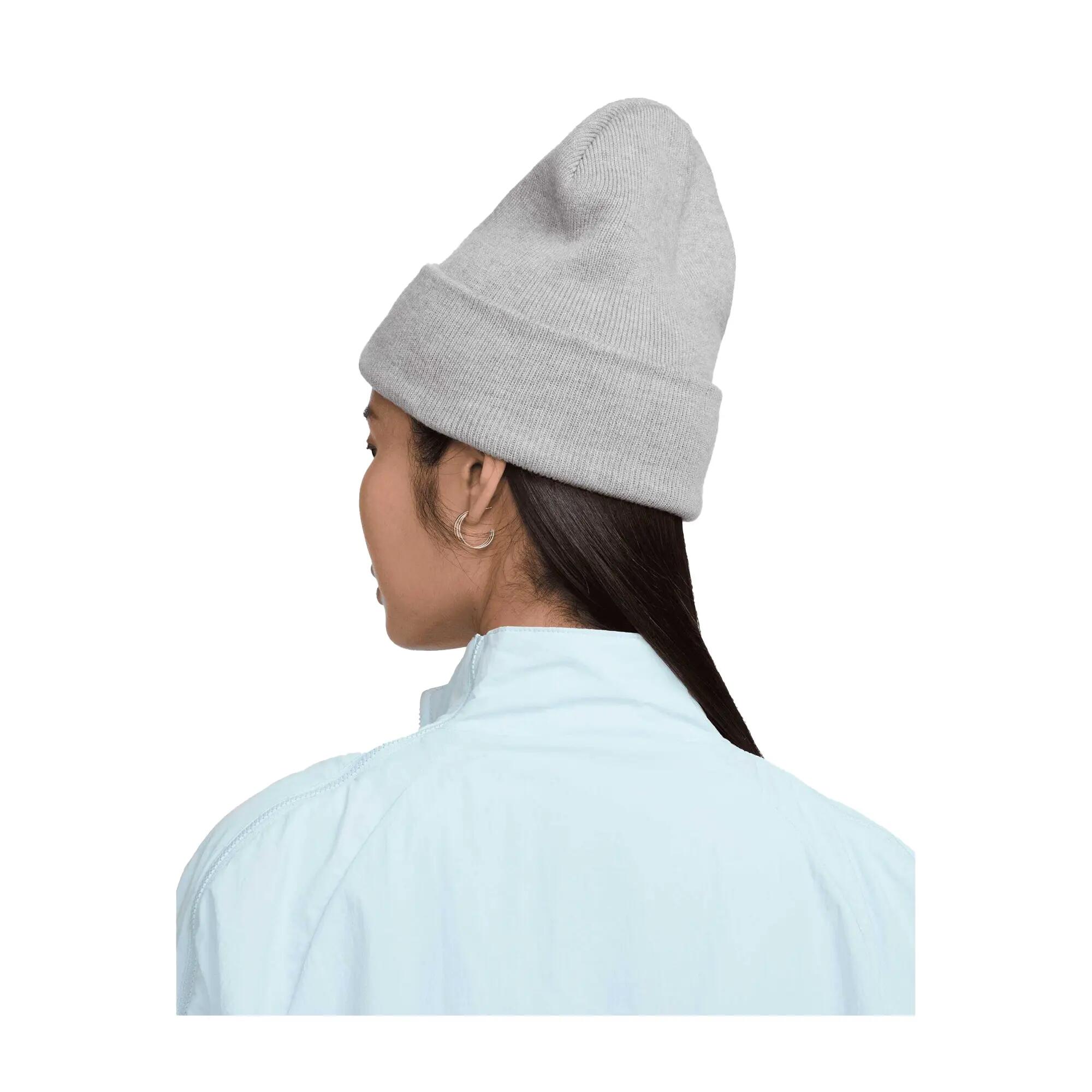 Berretto Adulto Unisex Nike Futura Peak Grigio Erica Scuro Bianco 2/5