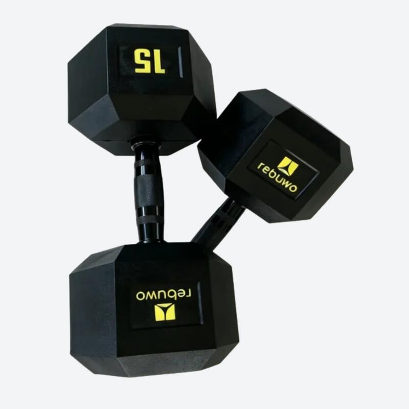 Rebuwo Hex Dambıl Seti 2,5– 15 KG