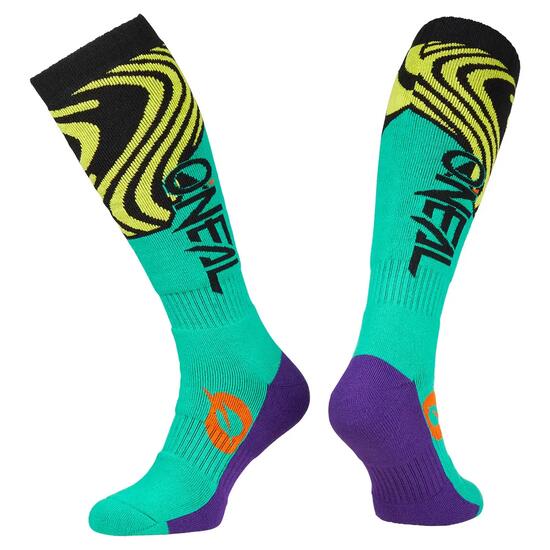 Outdoor- MX Socken NOVA 2-er Set, neon yellow