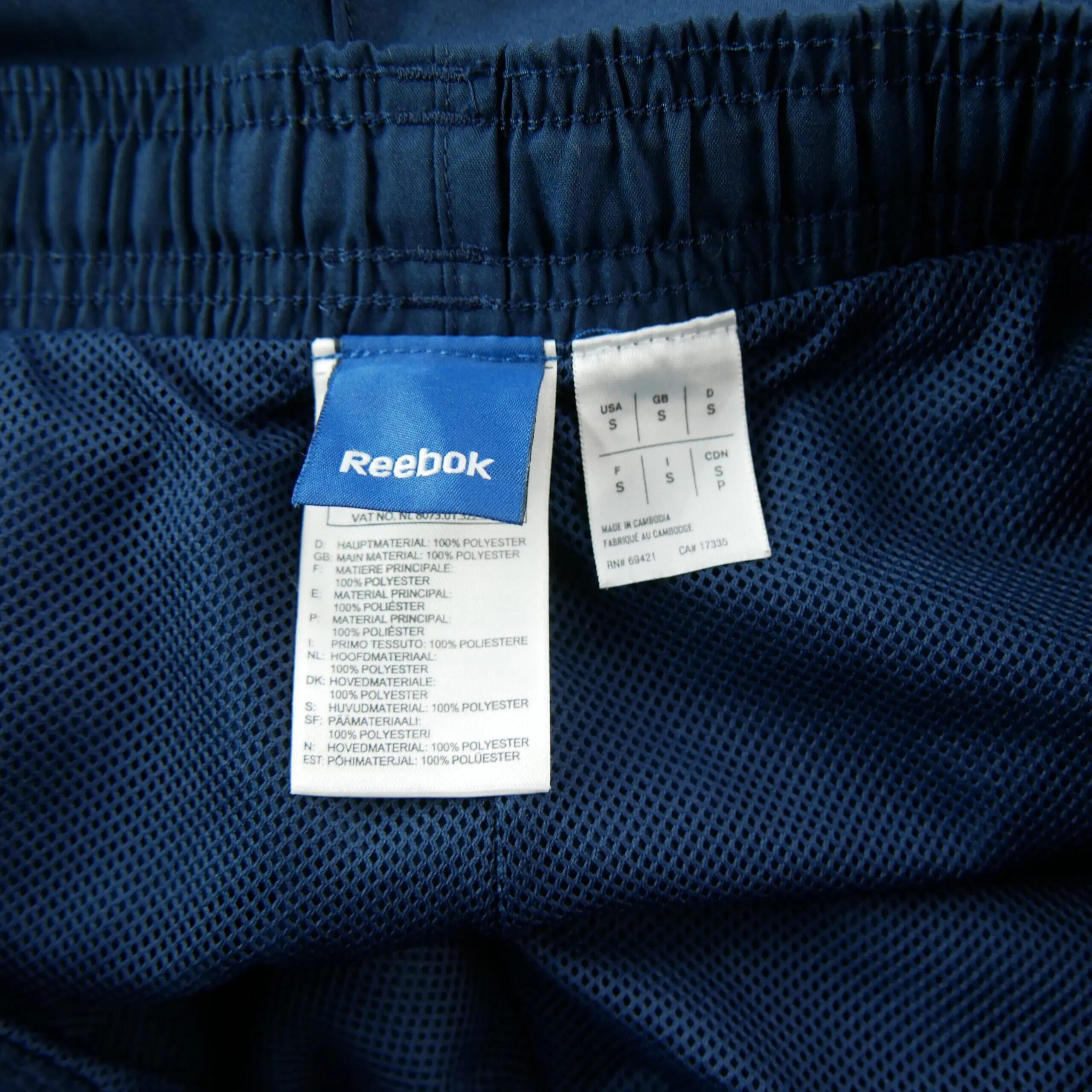 Segunda vida - Joggings Homem Reebok forro em mesh azul-marinho - Como novo 5/5