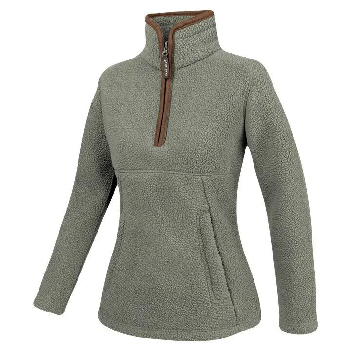 Pile da donna con 1/2 zip Jack Pyke Sherpa 2/5