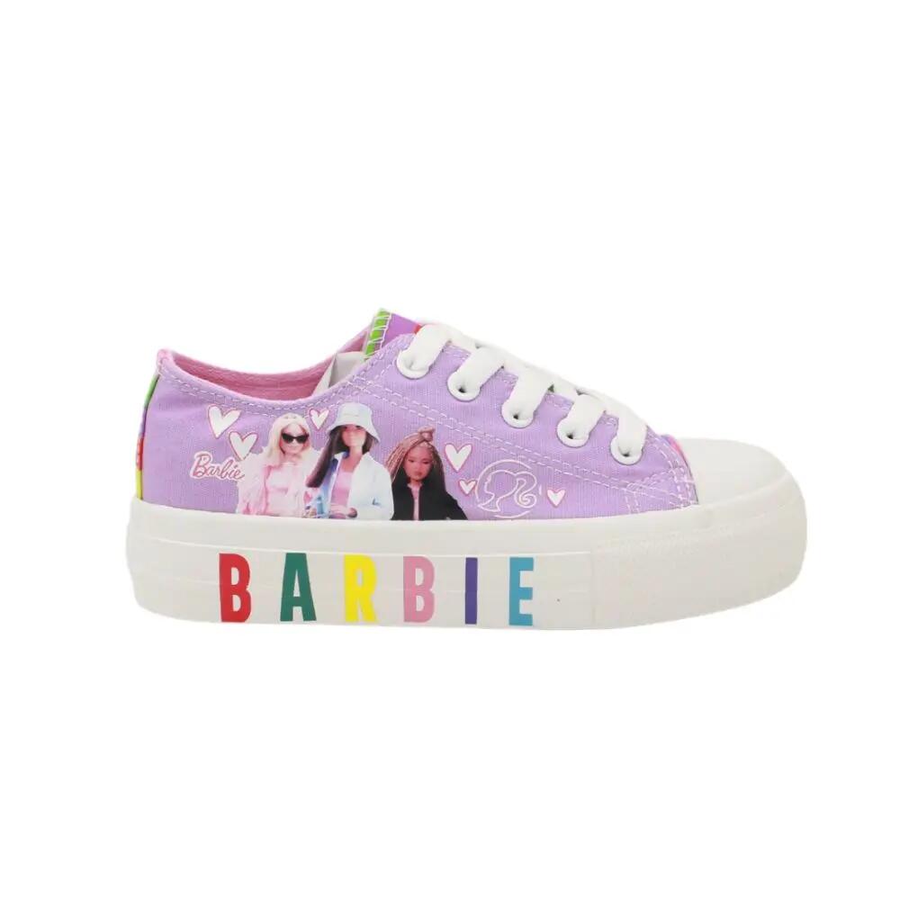 Baskets Barbie violettes printemps-été taille 35 1/3