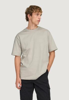 Crop top t-shirt onsfred life rlx ss tee noos heren beige