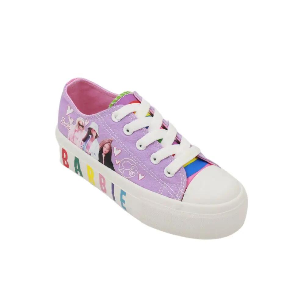 Baskets Barbie violettes printemps-été taille 35 2/3