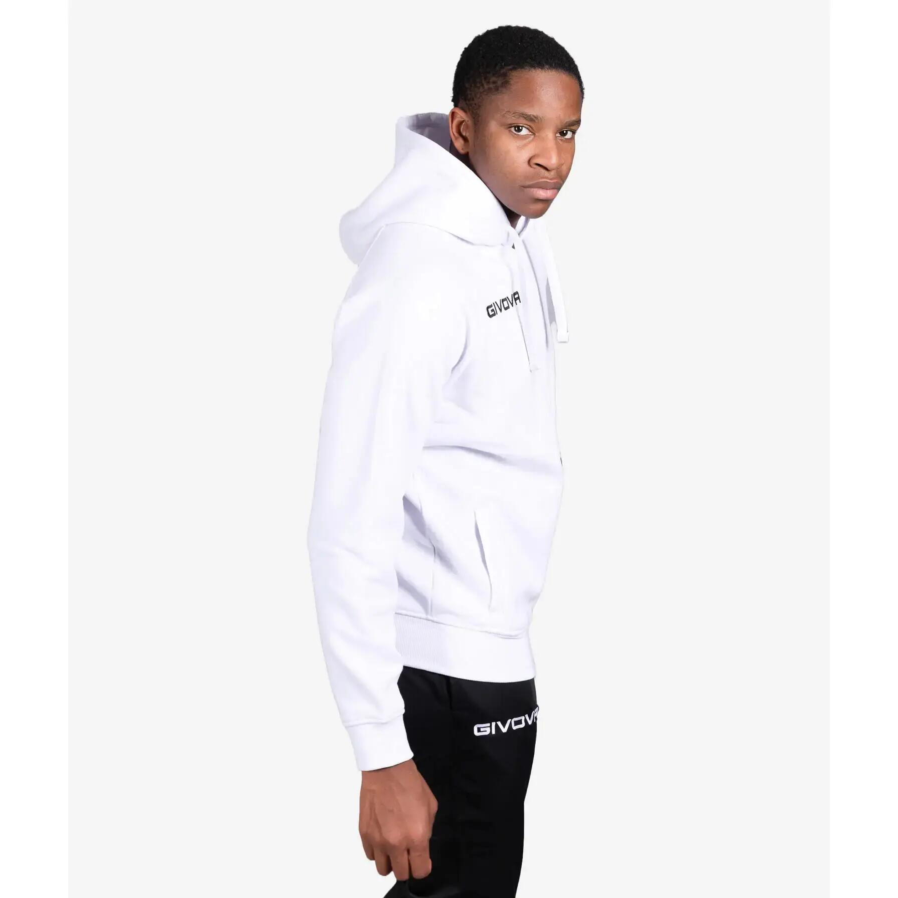Sweatshirt à capuche full zip Givova King 2/4