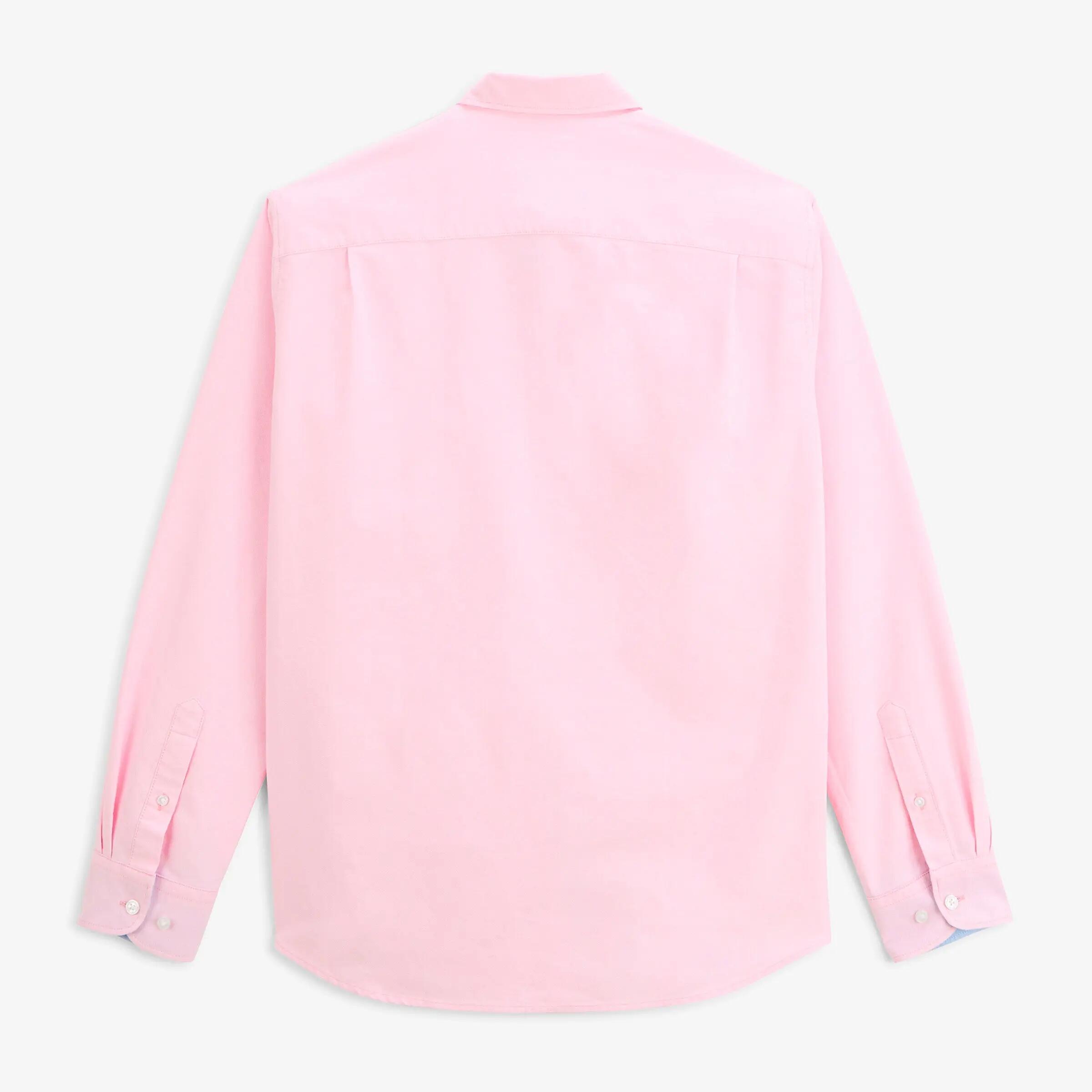 Chemise manches longues Oxford sangle SB rose 3/7