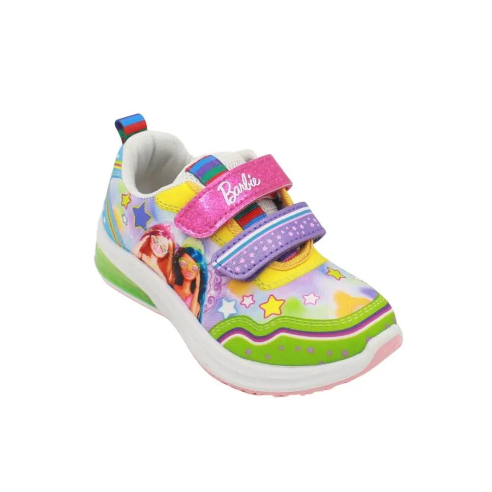 Baskets lumineuses Barbie vertes printemps-été, taille 31 2/6