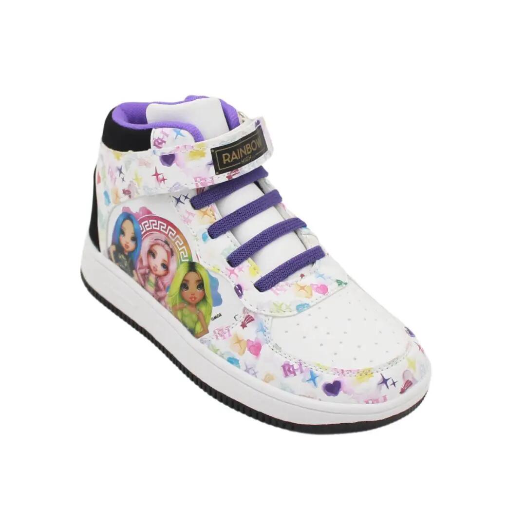 Zapatillas deportivas altas blancas Rainbow, talla 27 2/2