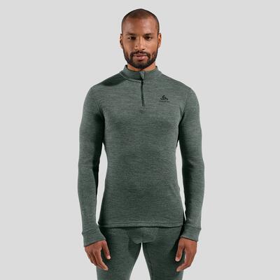Natural merino 260 basislaag met halve rits odlo