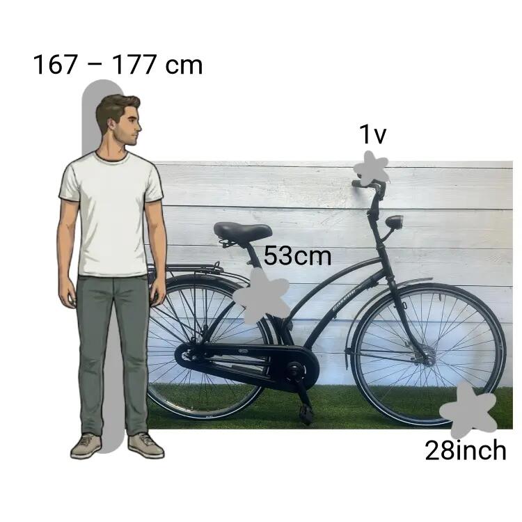 Bicicleta usada Gazelle 2/4