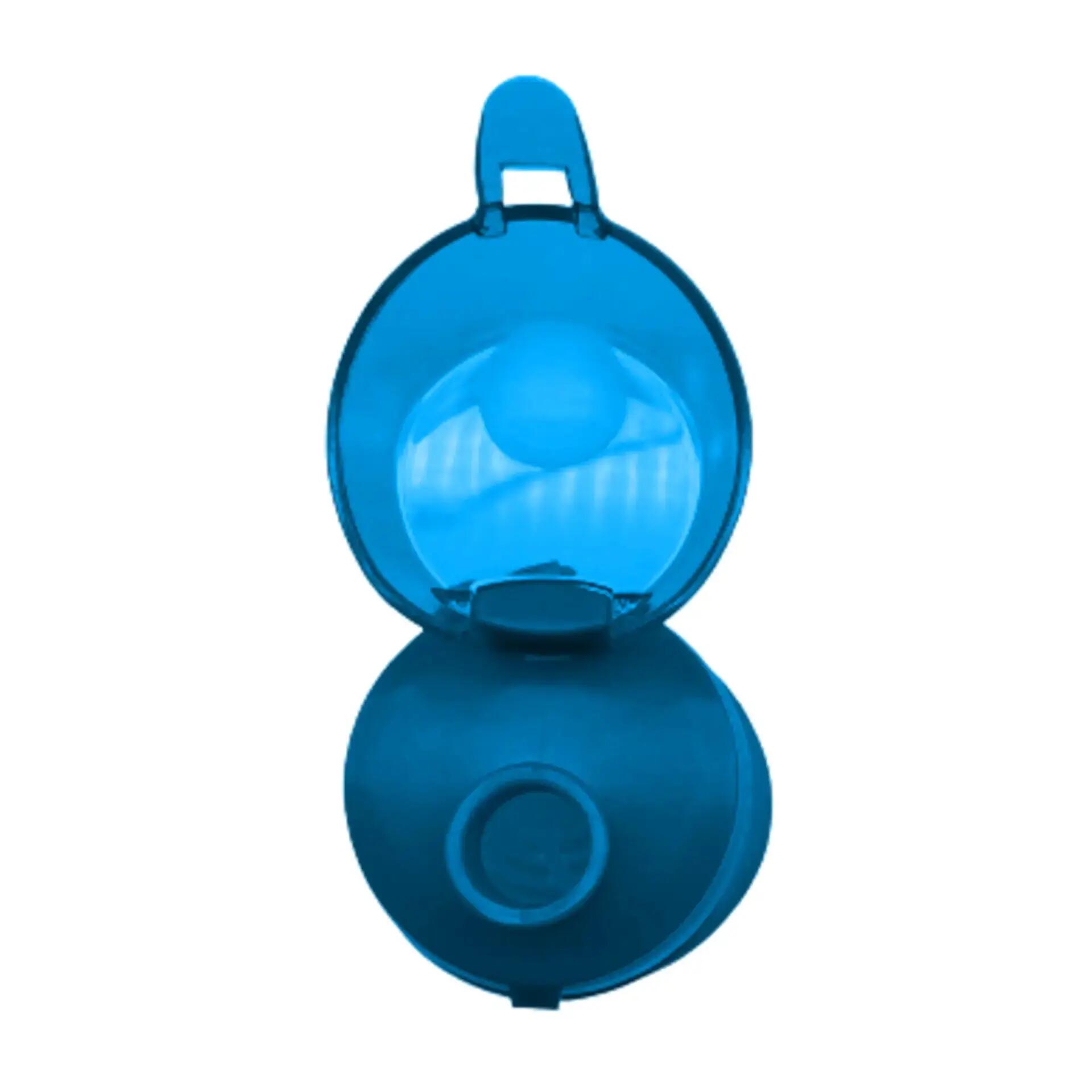 Trinkflasche mit 0,5 L Volumen blau auslaufsicher Sportflasche Schule Freizeit 3/5