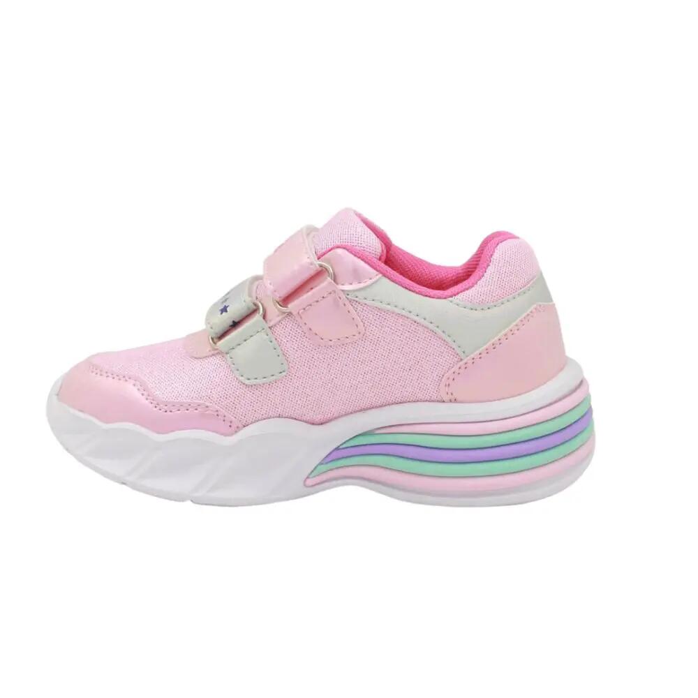 Baskets lumineuses Barbie rose printemps-été taille 30 4/6