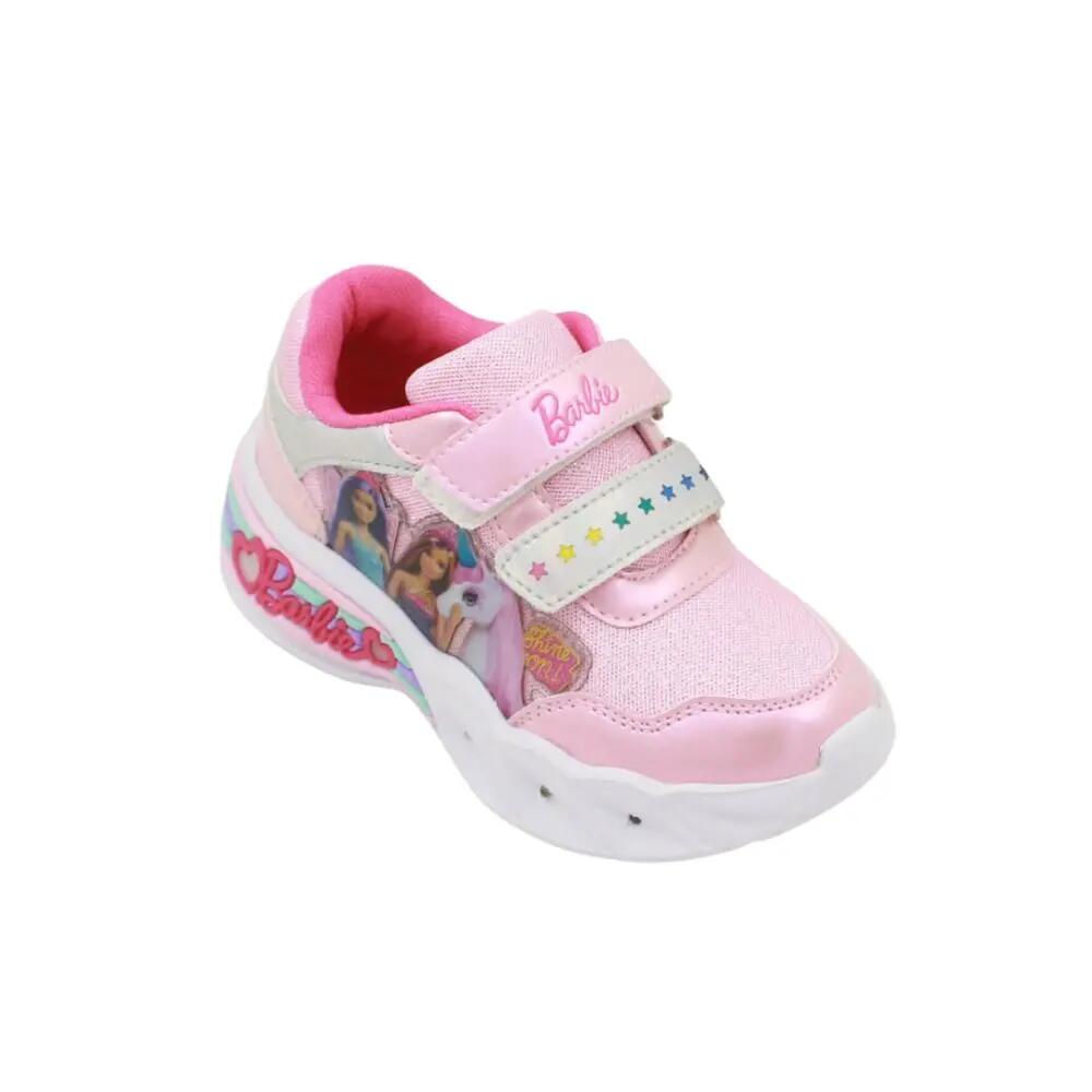 Baskets lumineuses Barbie rose printemps-été taille 30 2/6