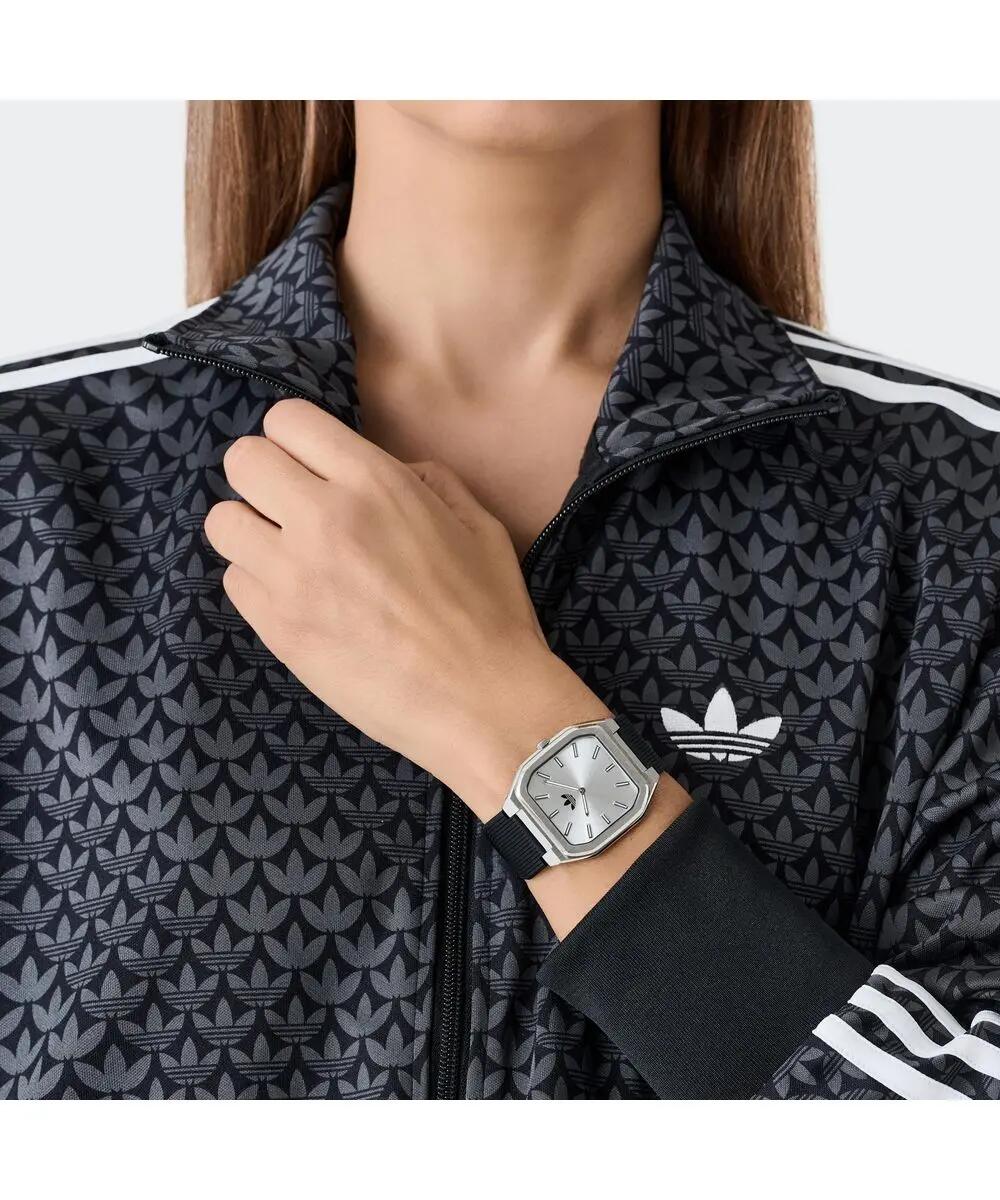 Adidas Originals Analog Uhr Schwarz/Silber AOFH26513 5/6