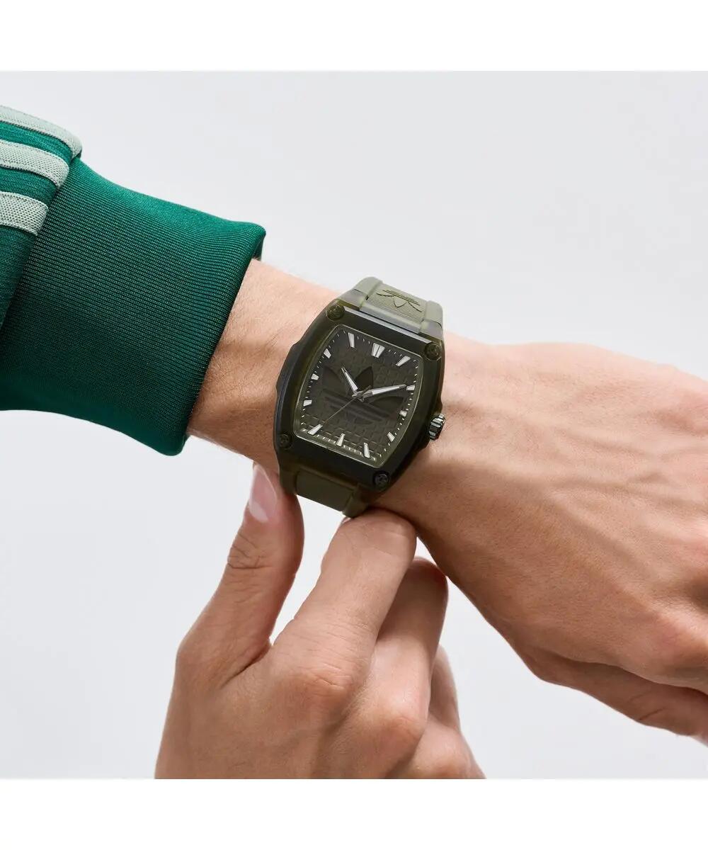 Adidas Originals Analogique Montre Vert/Vert AOFH26531 4/6