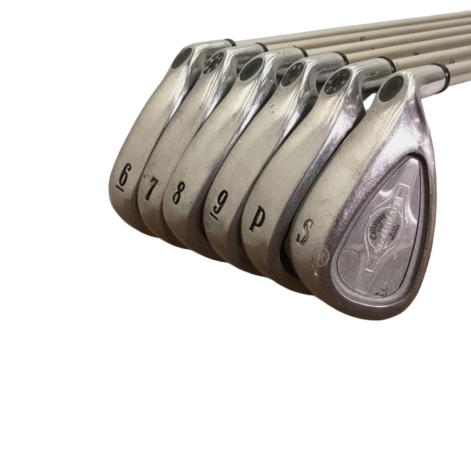 Callaway Steelhead X-14 Série de fers / 6-PW+SW / Flex Ladies / Graphite 3/7