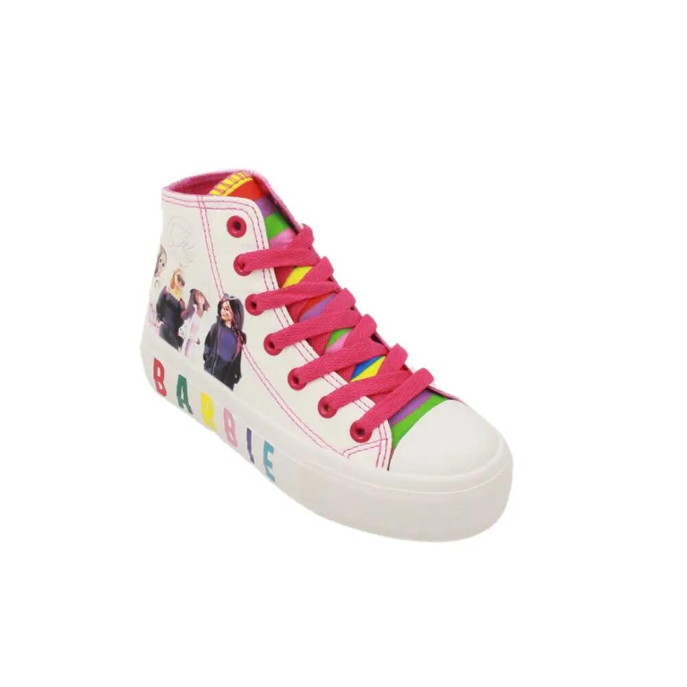 Baskets montantes Barbie printemps-été blanches taille 34 2/4