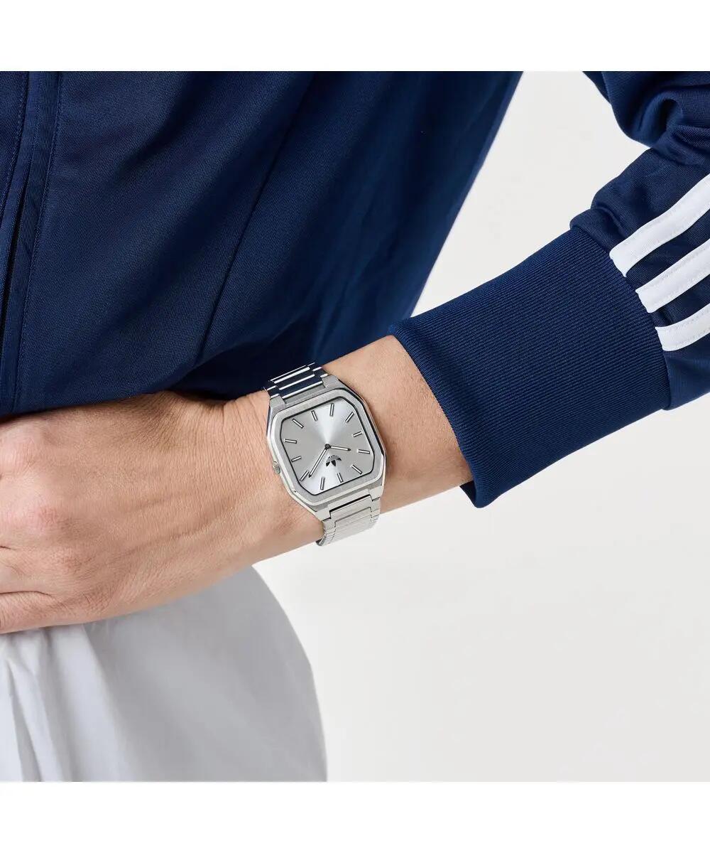 Adidas Originals Analog Uhr Silber/Silber AOFH26516 5/6