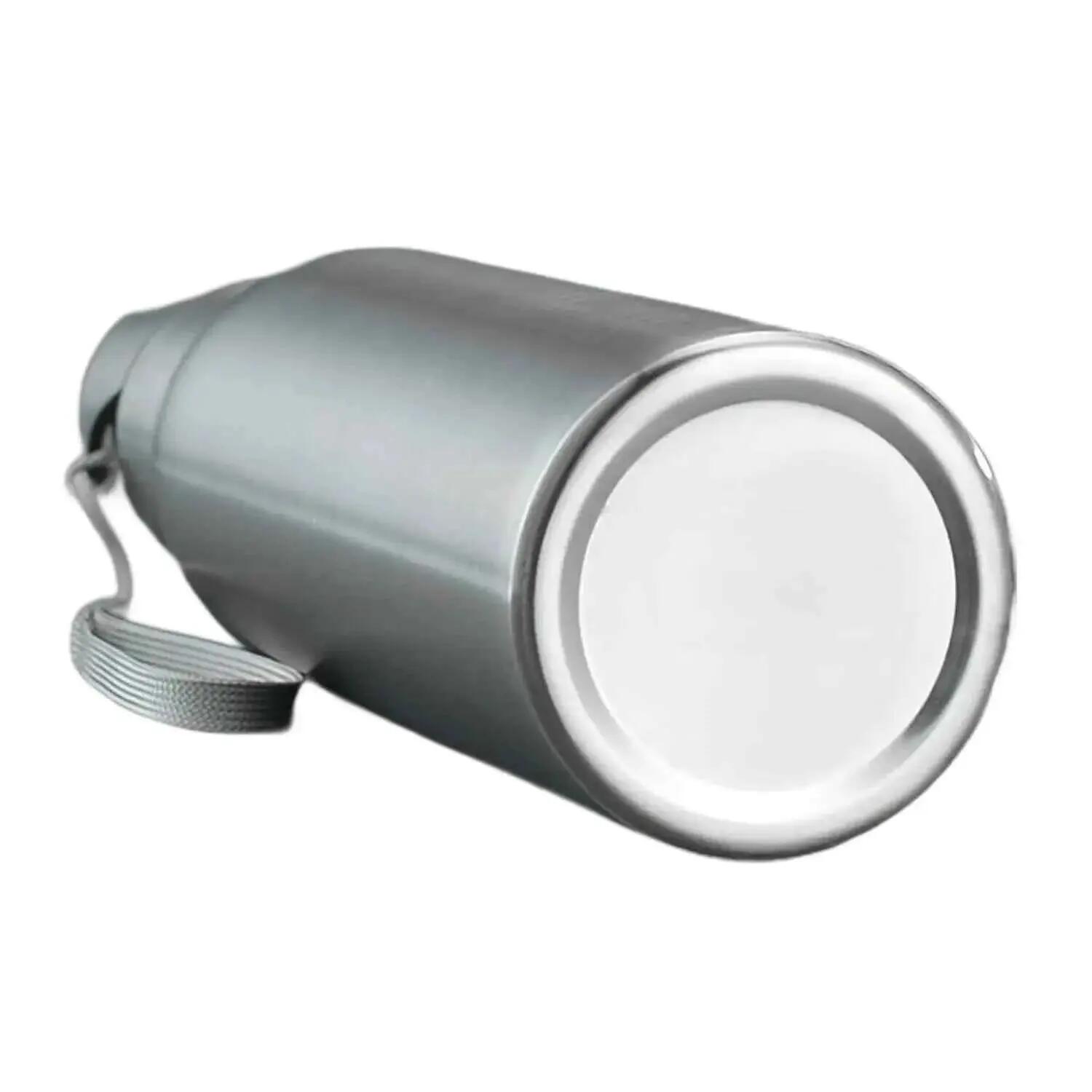 Trinkflasche Edelstahl 750 ml Kohlensäure geeignet. Flasche mit Trageschlaufe 3/6