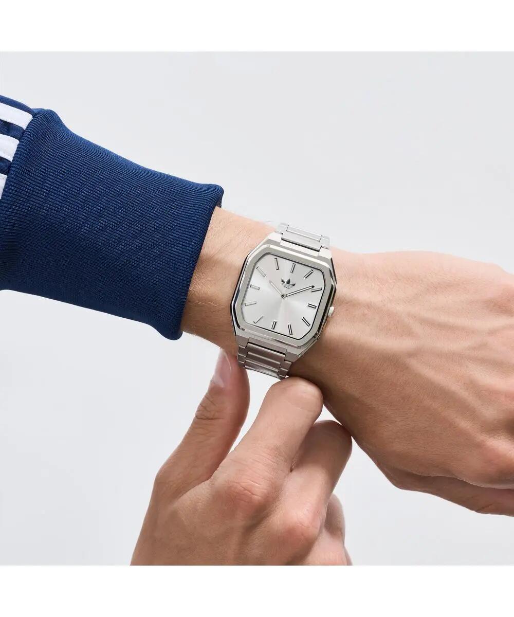 Adidas Originals Analog Uhr Silber/Silber AOFH26516 4/6