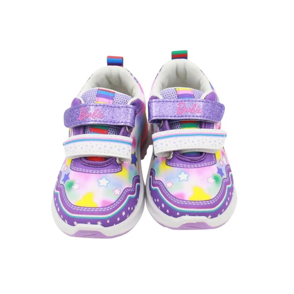 Baskets lumineuses violettes Barbie printemps/été, taille 30 3/6
